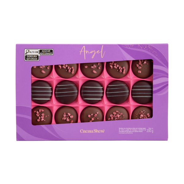 Caixa de Bombom Angel de Chocolate ao Leite 200g