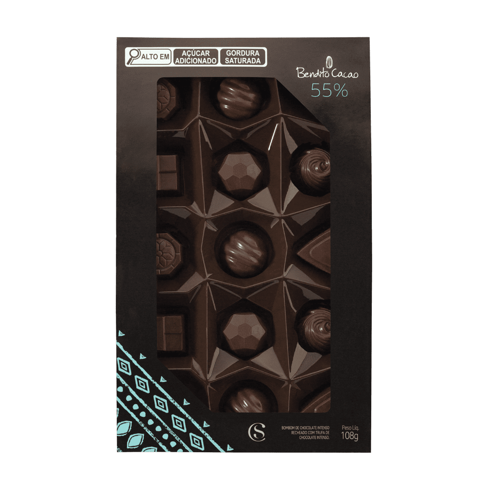 Caixa de Bombons Mini Show Bendito Cacao 108g, , large. image number 0