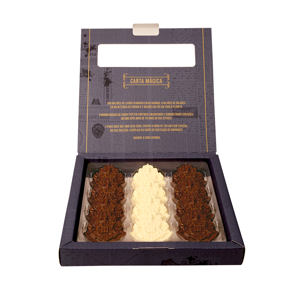 Caixa Bras&atilde;o Harry Potter 140g, , large. image number 1